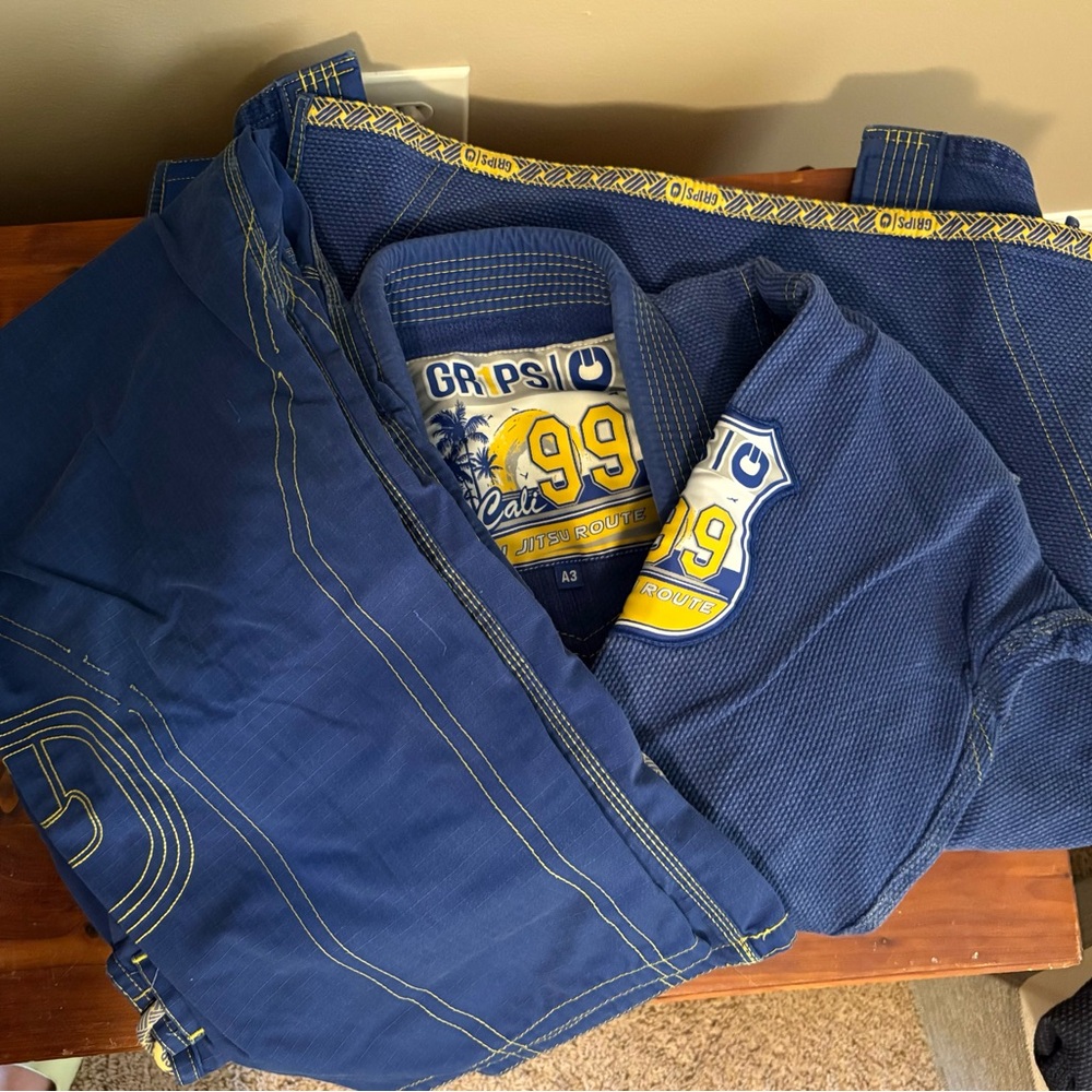 GR1PS Jiu-Jitsu GI - Navy Blue